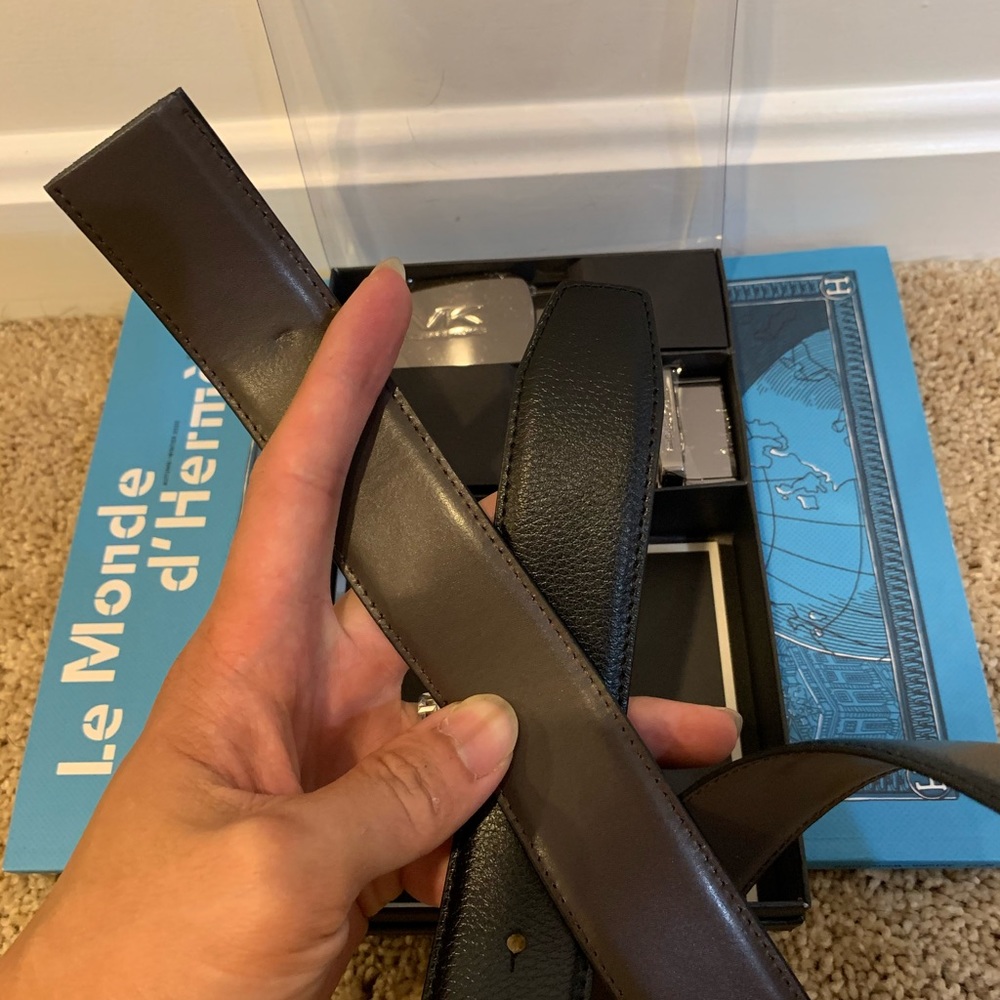 Michael Kors Belt Set (Brown/Black) - Picture 2 of 3